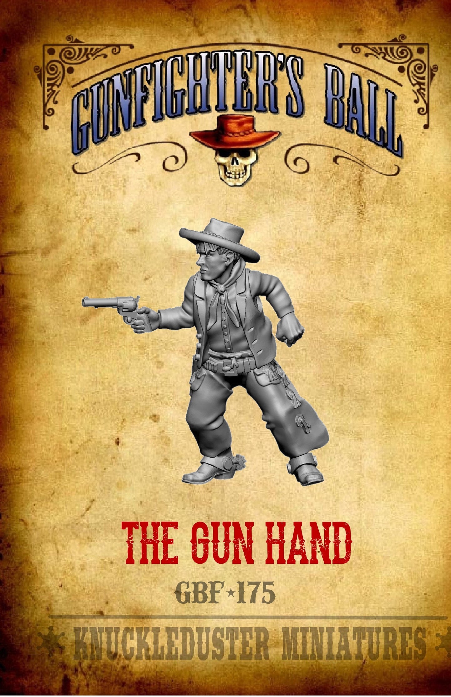The Gun Hand (Snap Tray)