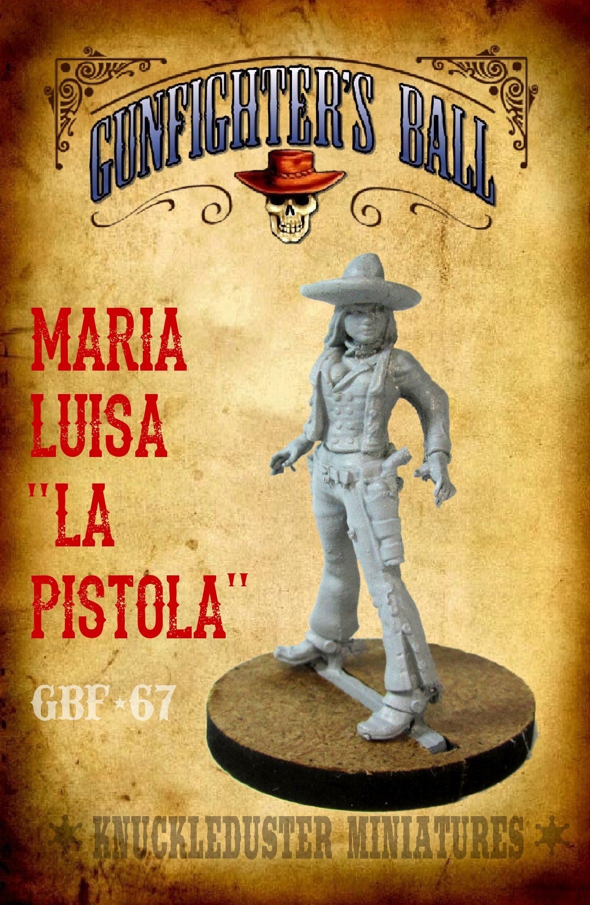 Maria Luisa, "La Pistola" (Snap Tray)