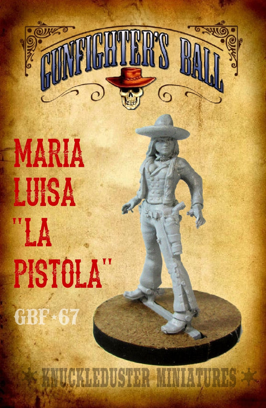 Maria Luisa, "La Pistola" (Snap Tray)