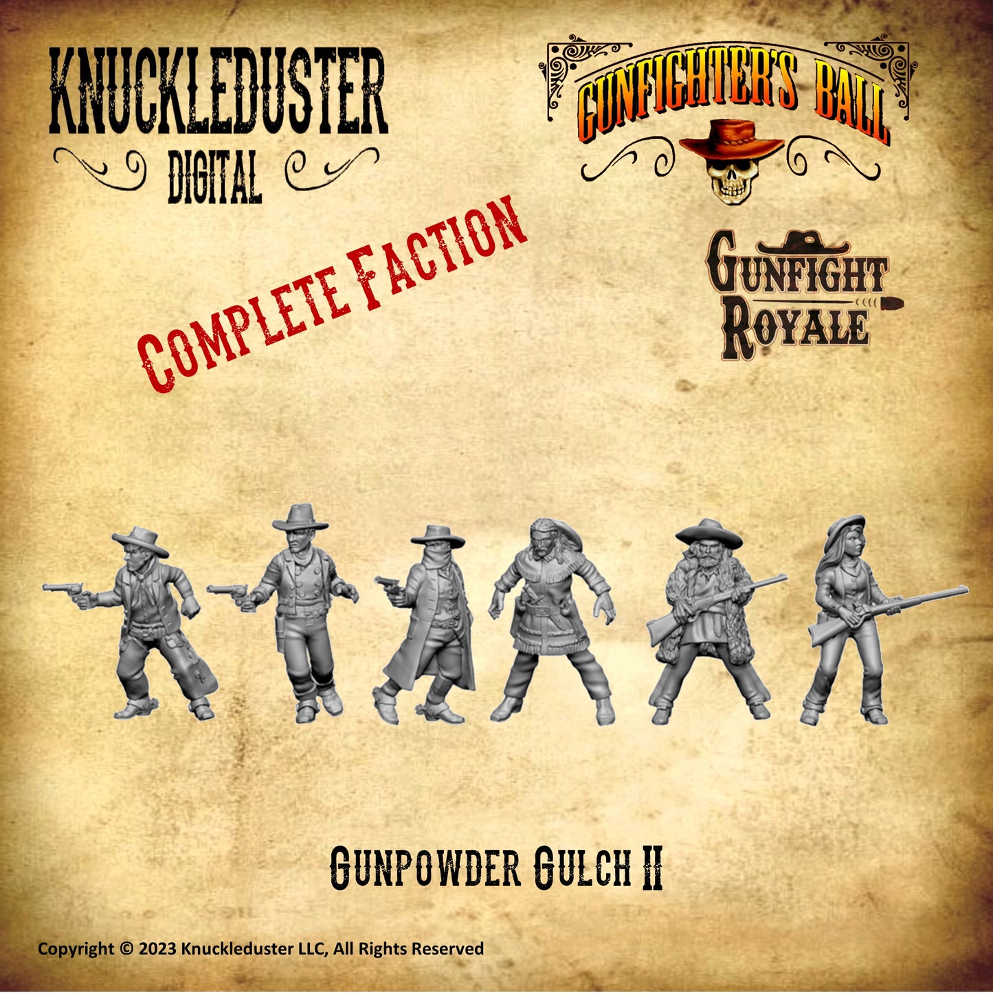 Gunpowder Gulch II Printable Faction (STLs)