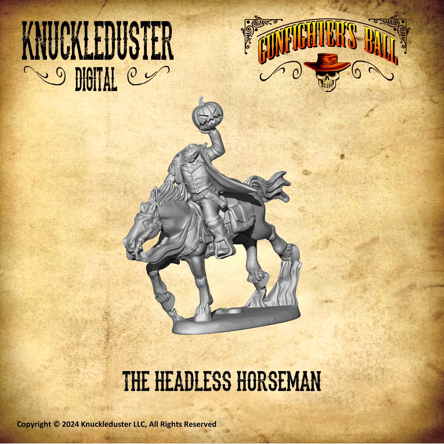 Headless Horseman (printable STL)