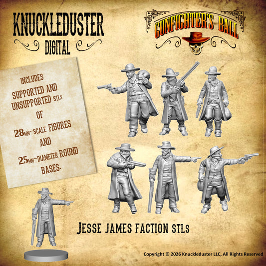 Jesse James Faction (STLs)
