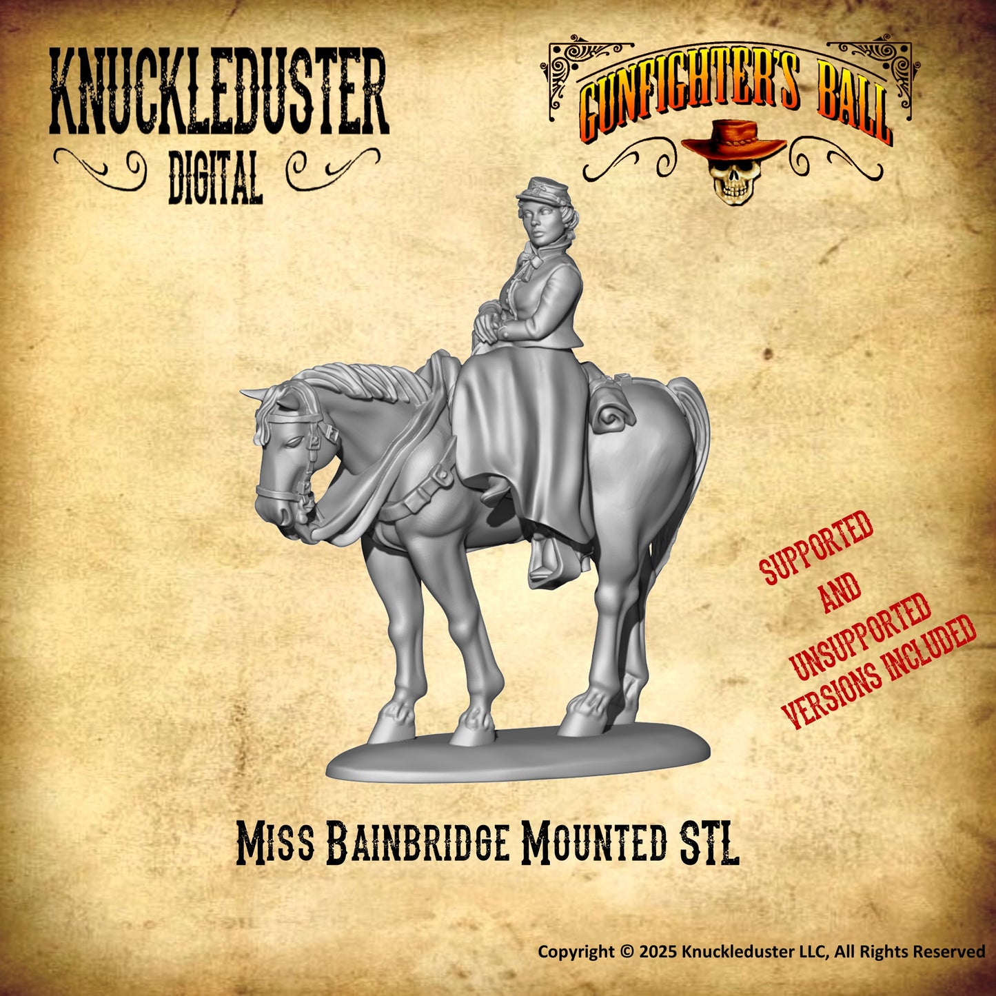 Miss Bainbridge Mtd. (STL)