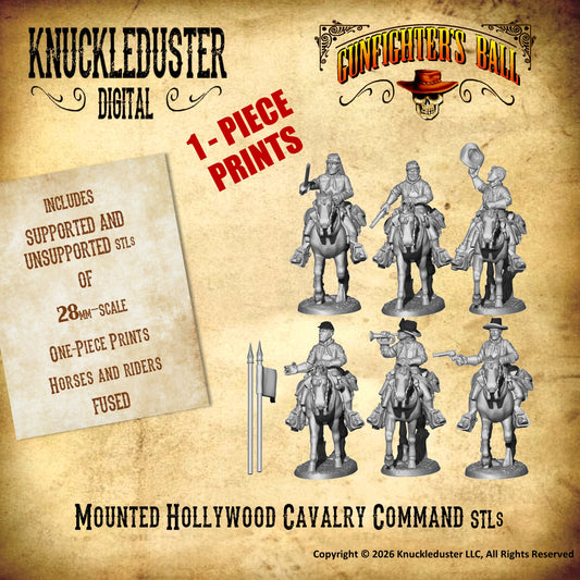 Mounted Hollywood Cavalry Command (STLs)