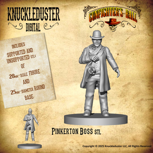 Pinkerton Boss (STL)