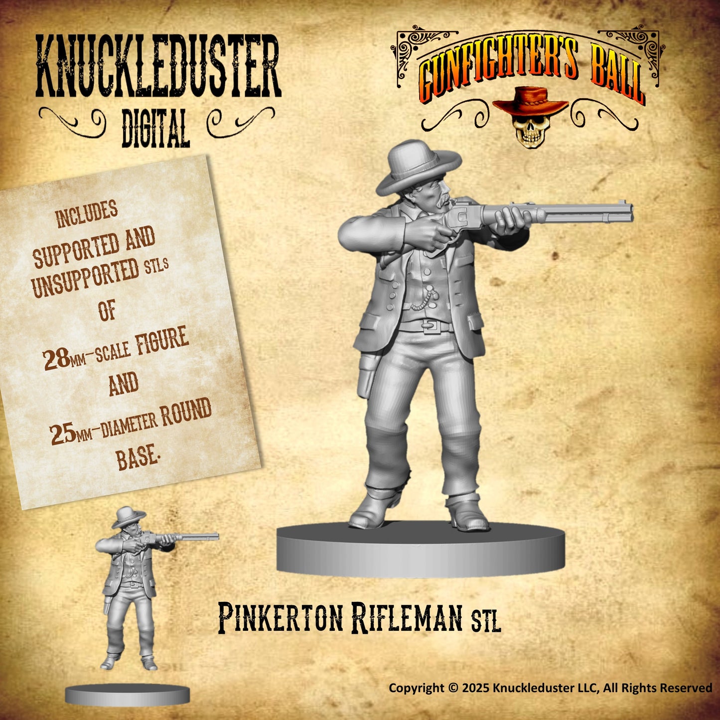 Pinkerton Rifleman (STL)