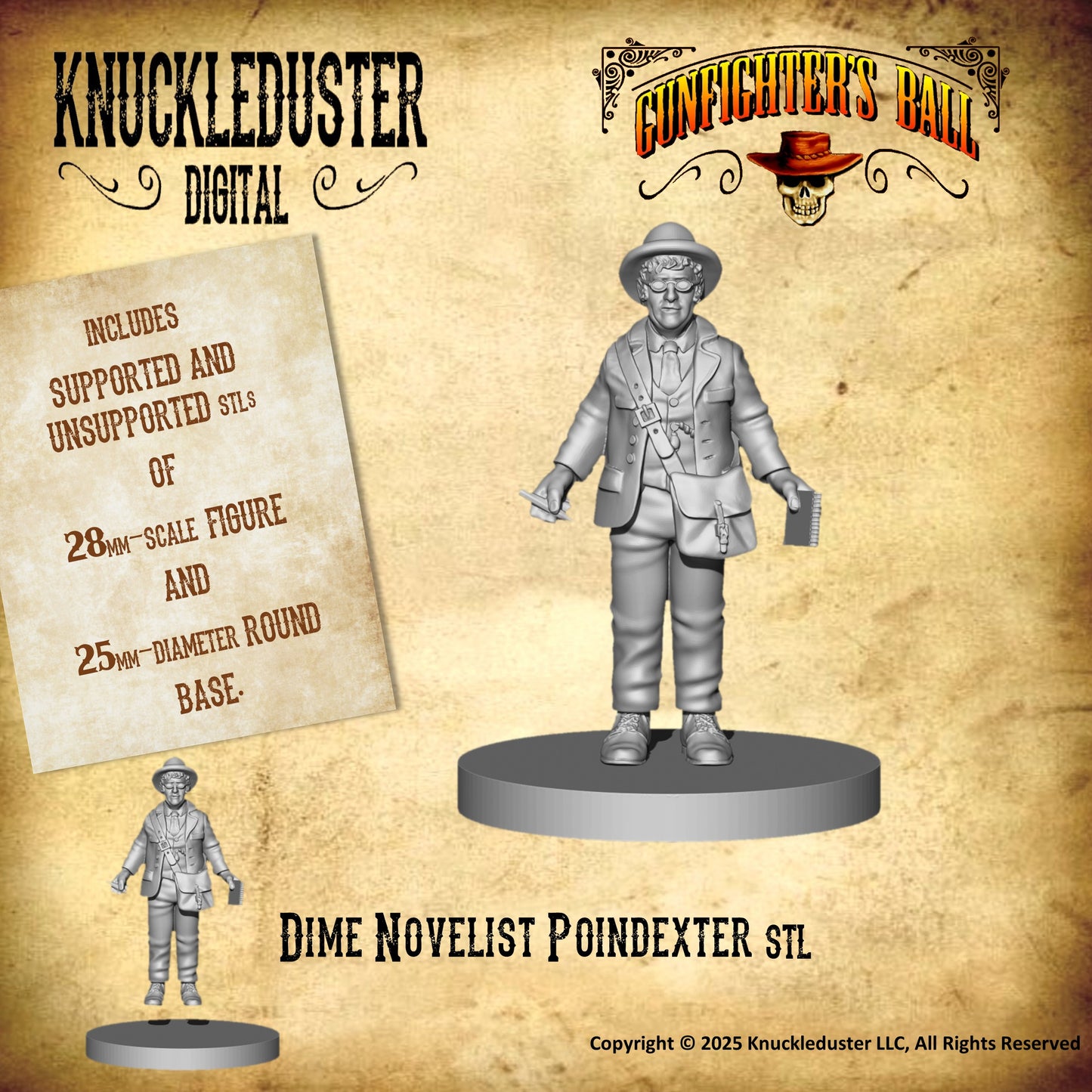 Poindexter, Dime Novelist (STL)