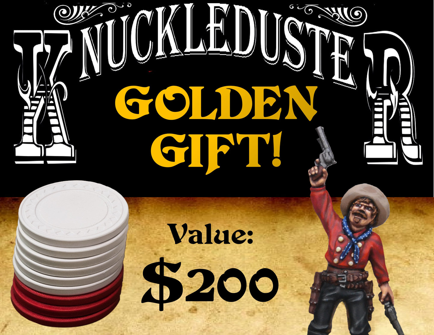 Knuckelduster $200 Gift Card