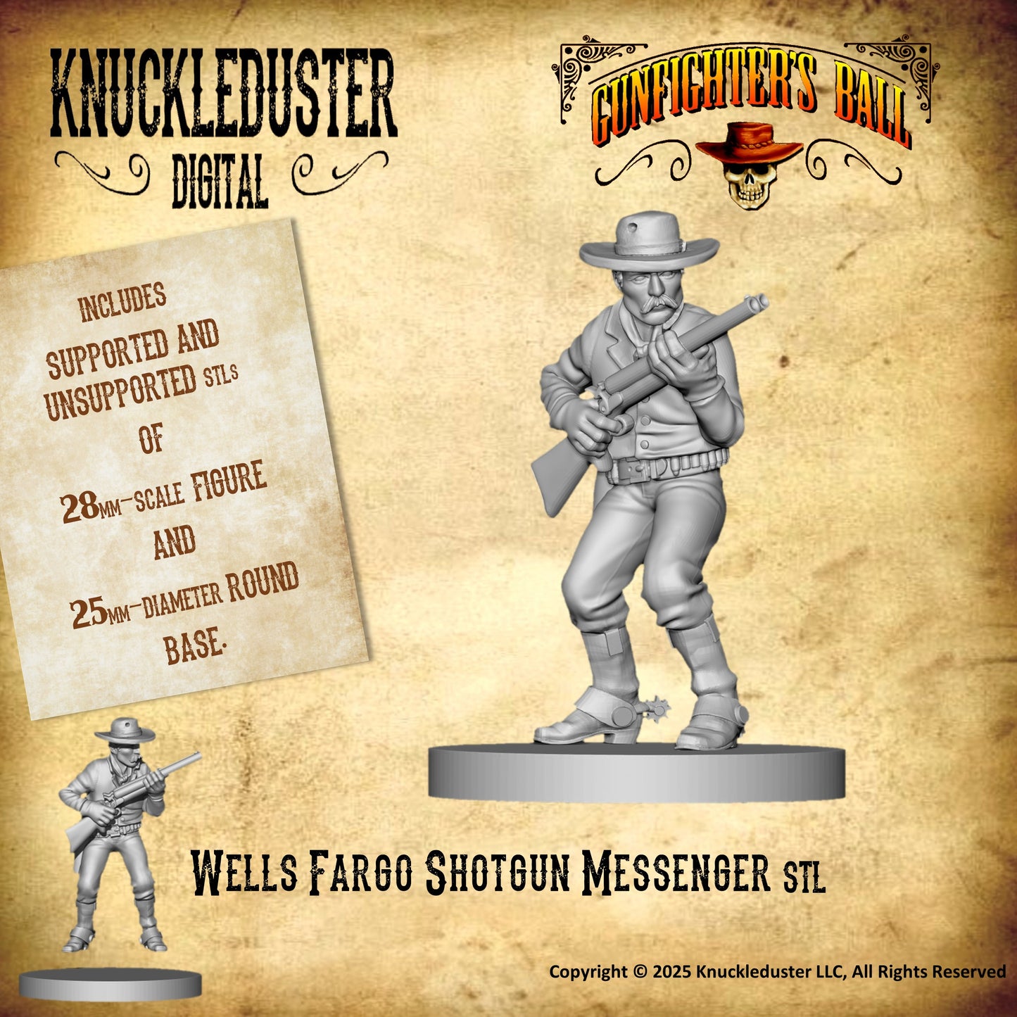 Shotgun Messenger (STL)