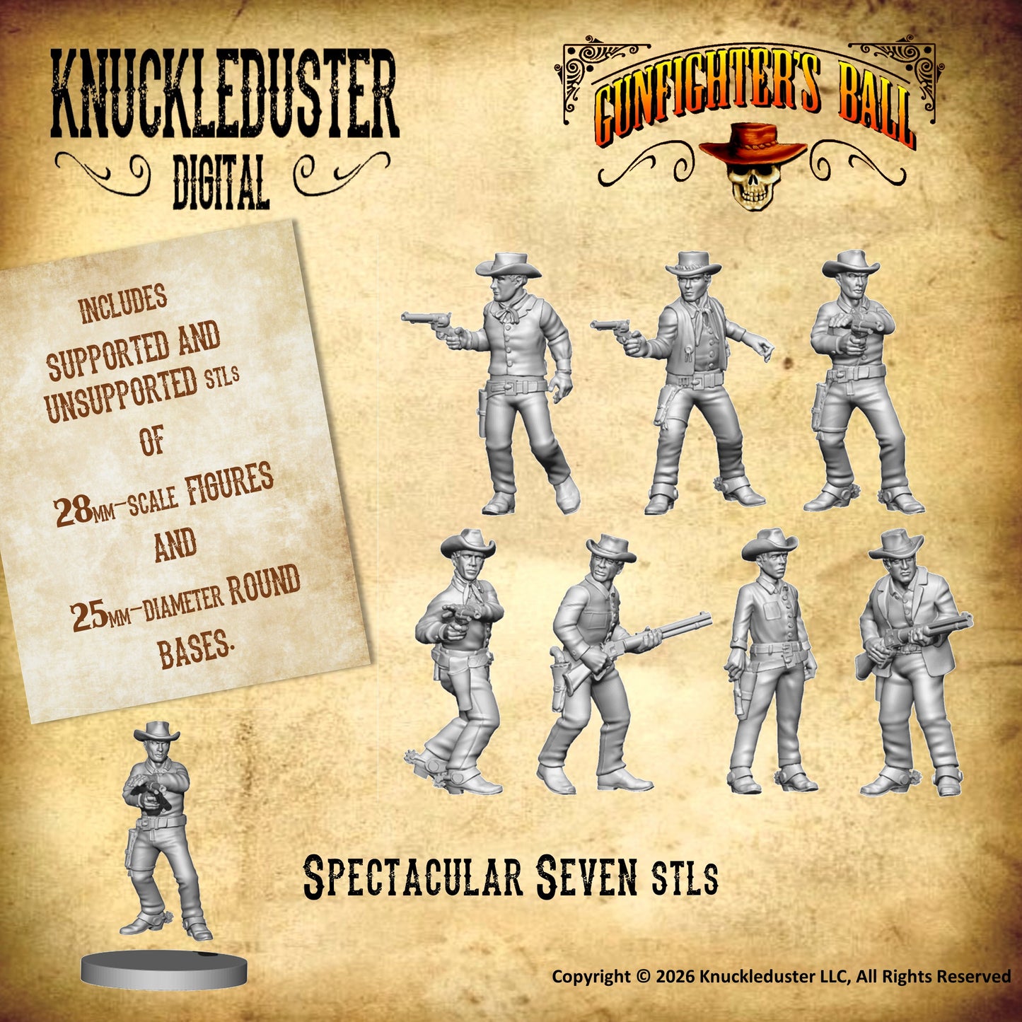Spectacular Seven (STLs)