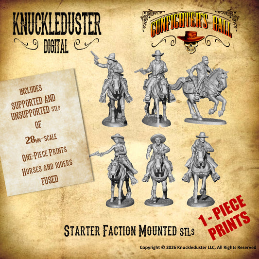 Starter Faction Mounted (STLs)