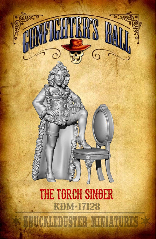 Torch Singer and Chair