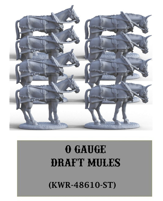 O-Gauge Draft Mules