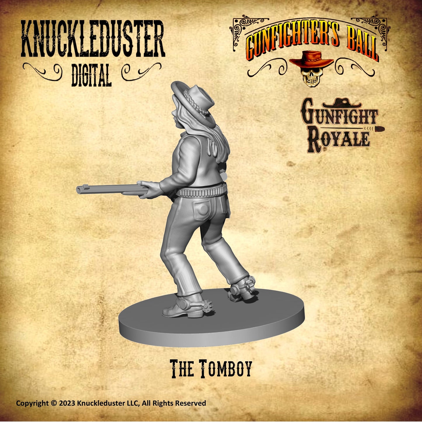 Gunfighter's Ball Tomboy (STLs)