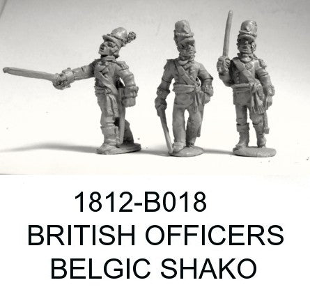 British Officers Belgic Shako