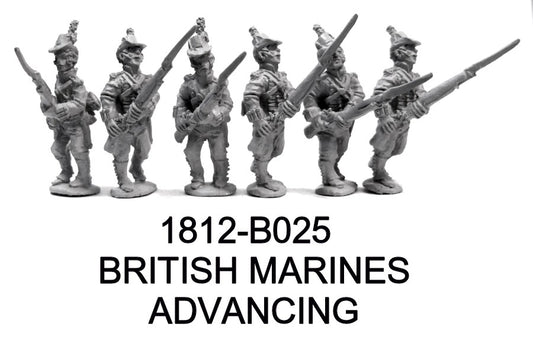 British Marines Advancing