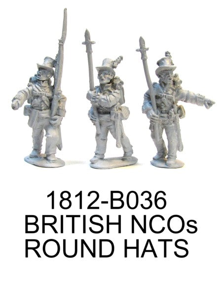 British NCOs in Round Hats