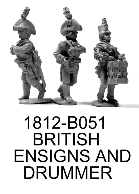 British Ensigns and Drummer Early War