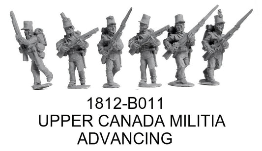 Upper Canada Militia Advancing