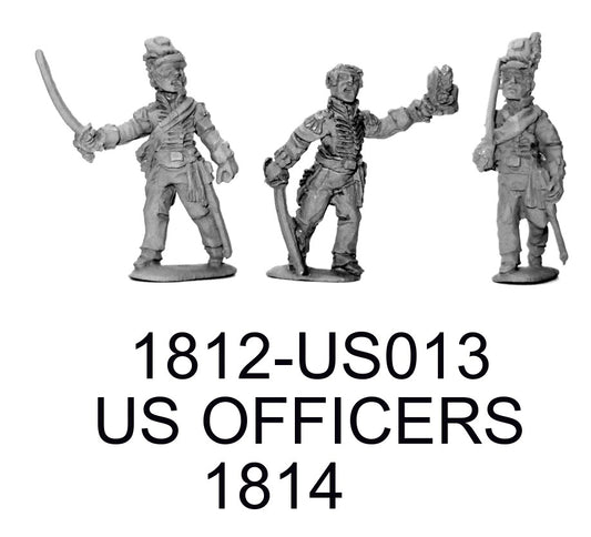 US Officers 1814 (old sculpts)