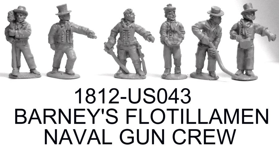 Barney's Flotillamen, Naval Gun Crew