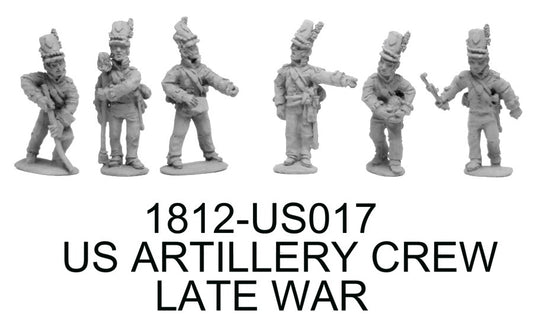 US Artillery Crew Late War