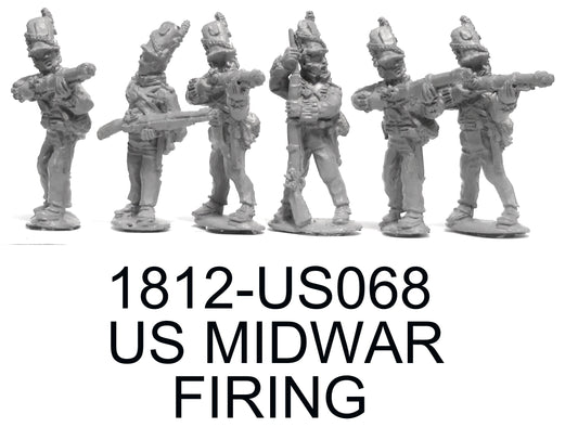 US Infantry Standing-Firing, 1813 Mid-War Uniform