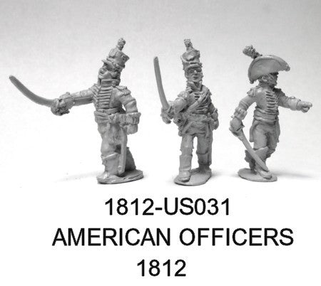 US Officers, 1812 Uniform