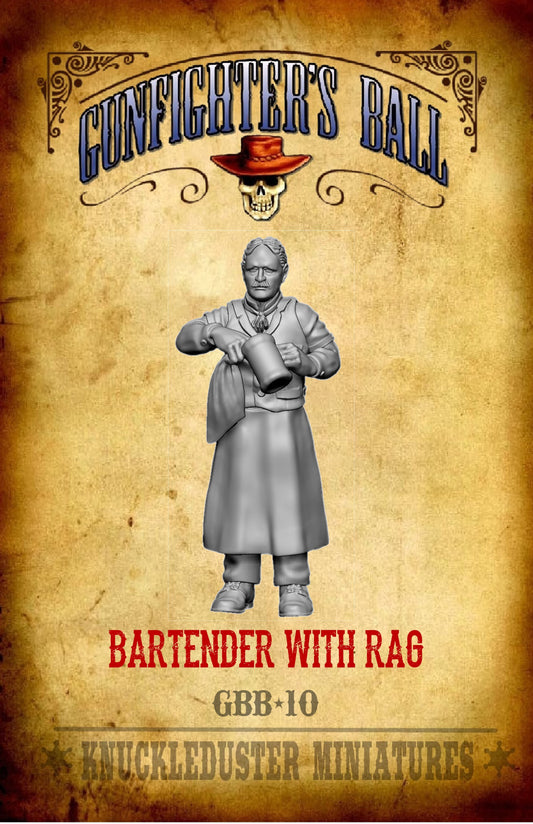 Bartender with Rag