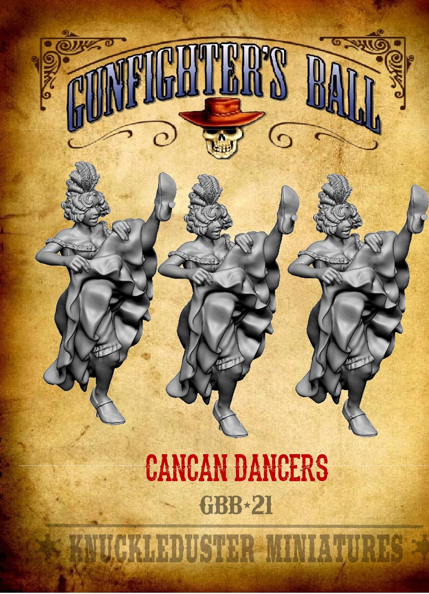 Cancan Dancers