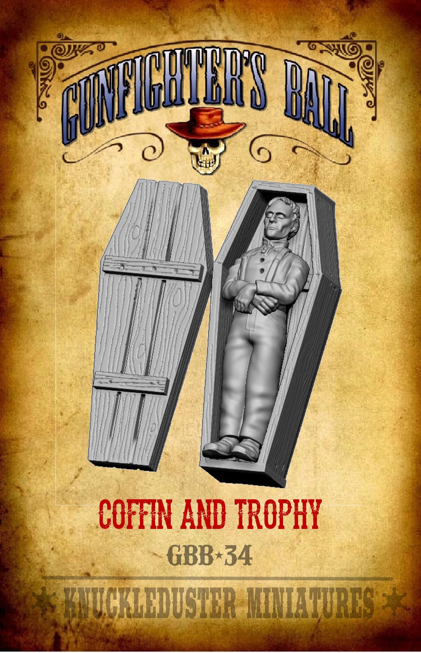 Coffin and Trophy