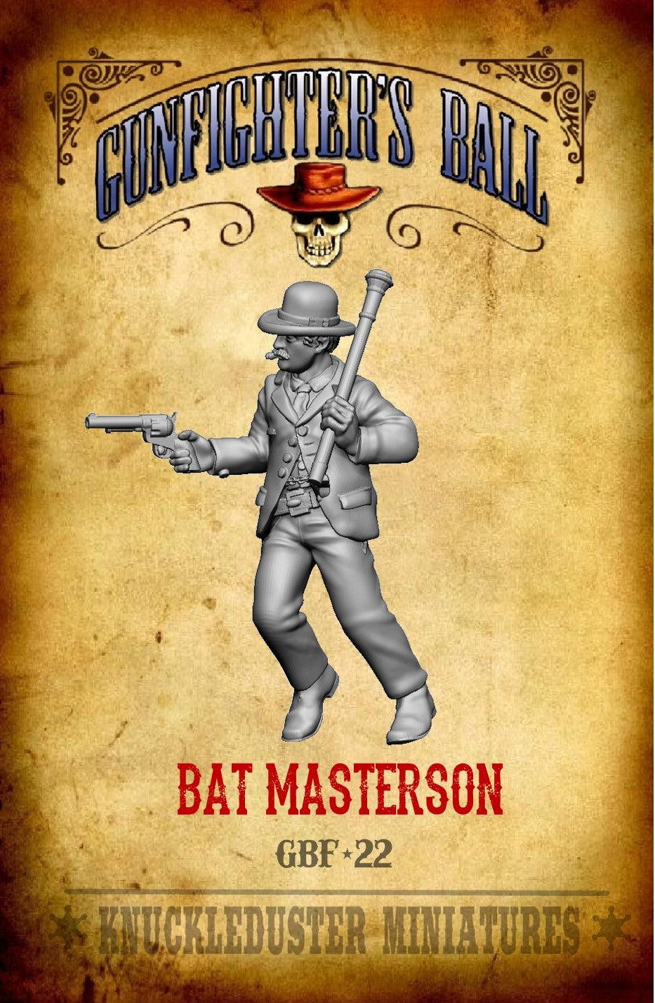 Bat Masterson – KnuckledusterMiniatures