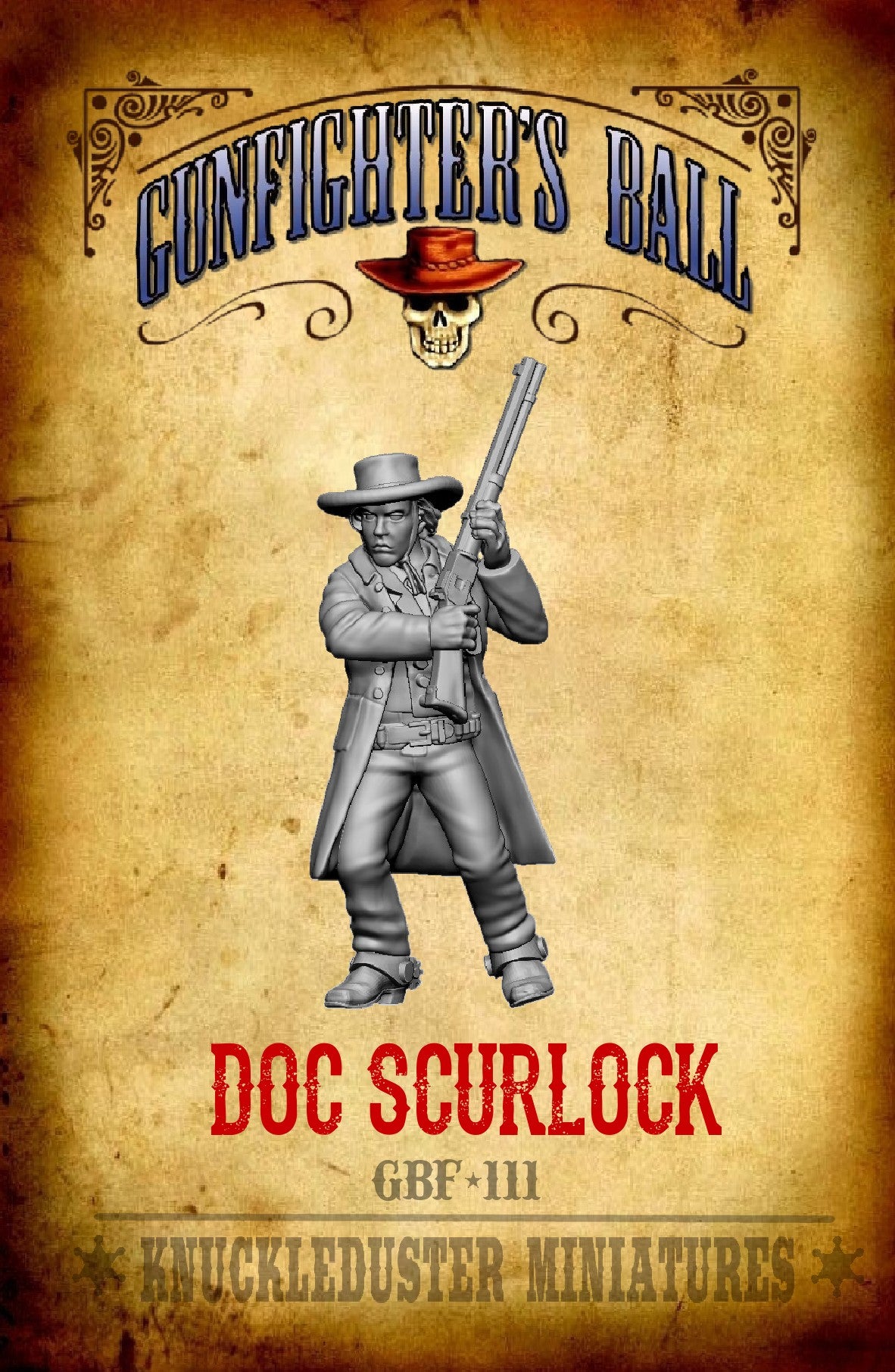Doc Scurlock KnuckledusterMiniatures