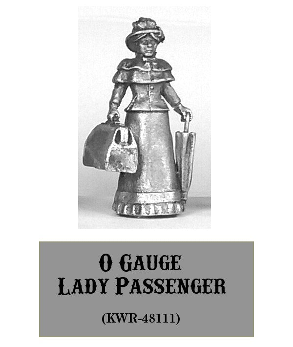 O-Gauge Lady Passenger