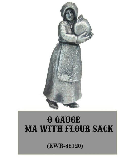 O-Gauge Ma w/Flour Sack