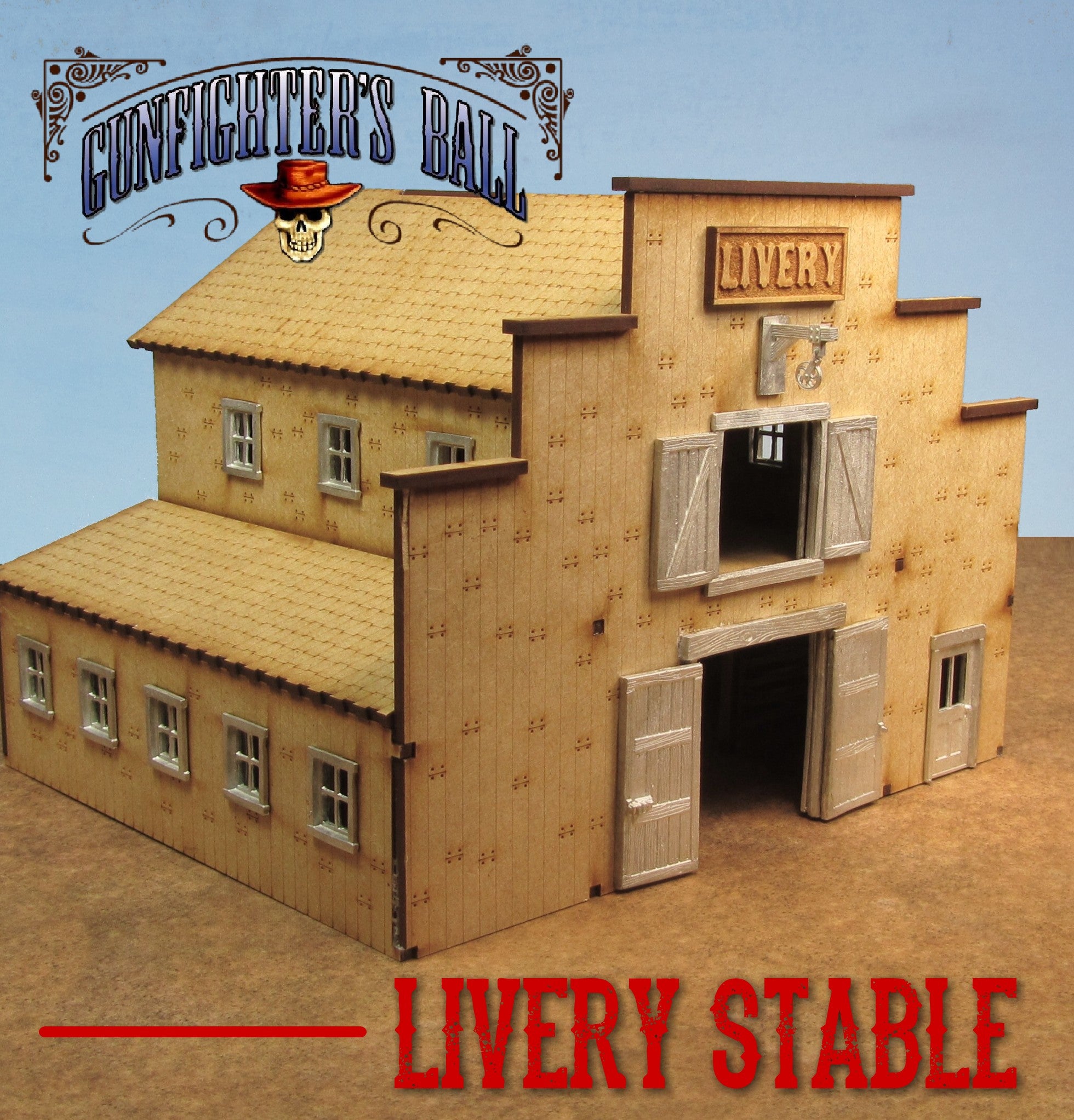 Livery Stable KnuckledusterMiniatures   LIVERYCARTGRAPHIC 