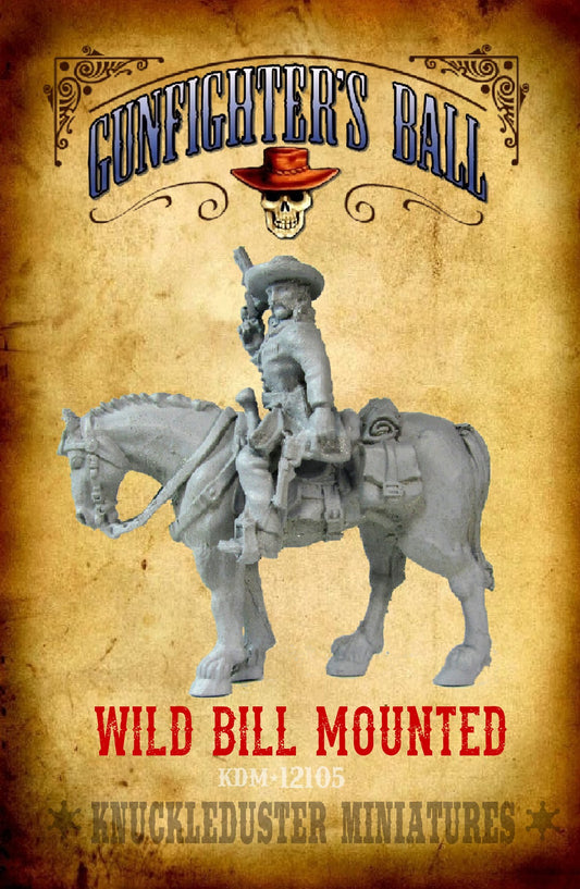 Wild Bill Hickok Mounted