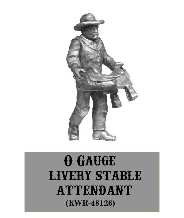 O-Gauge Livery Stable Attendant