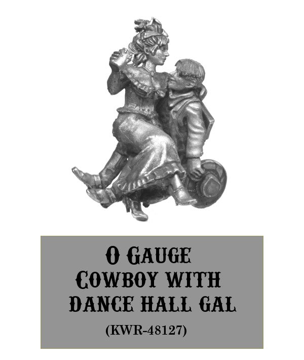 O-Gauge Cowboy With Dance Hall Gal