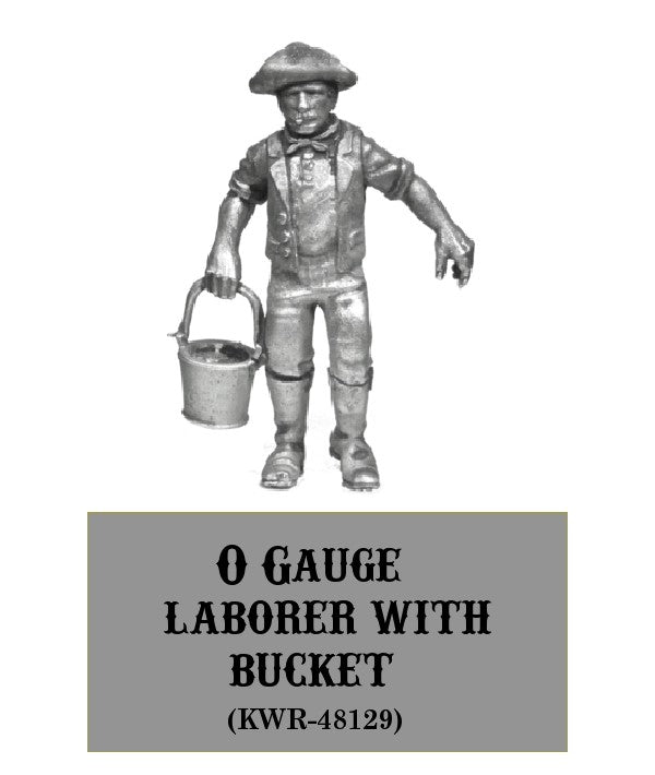 O-Gauge Laborer w/Bucket