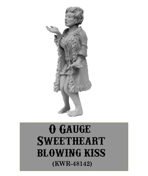 O-Gauge Sweetheart Blowing Kiss